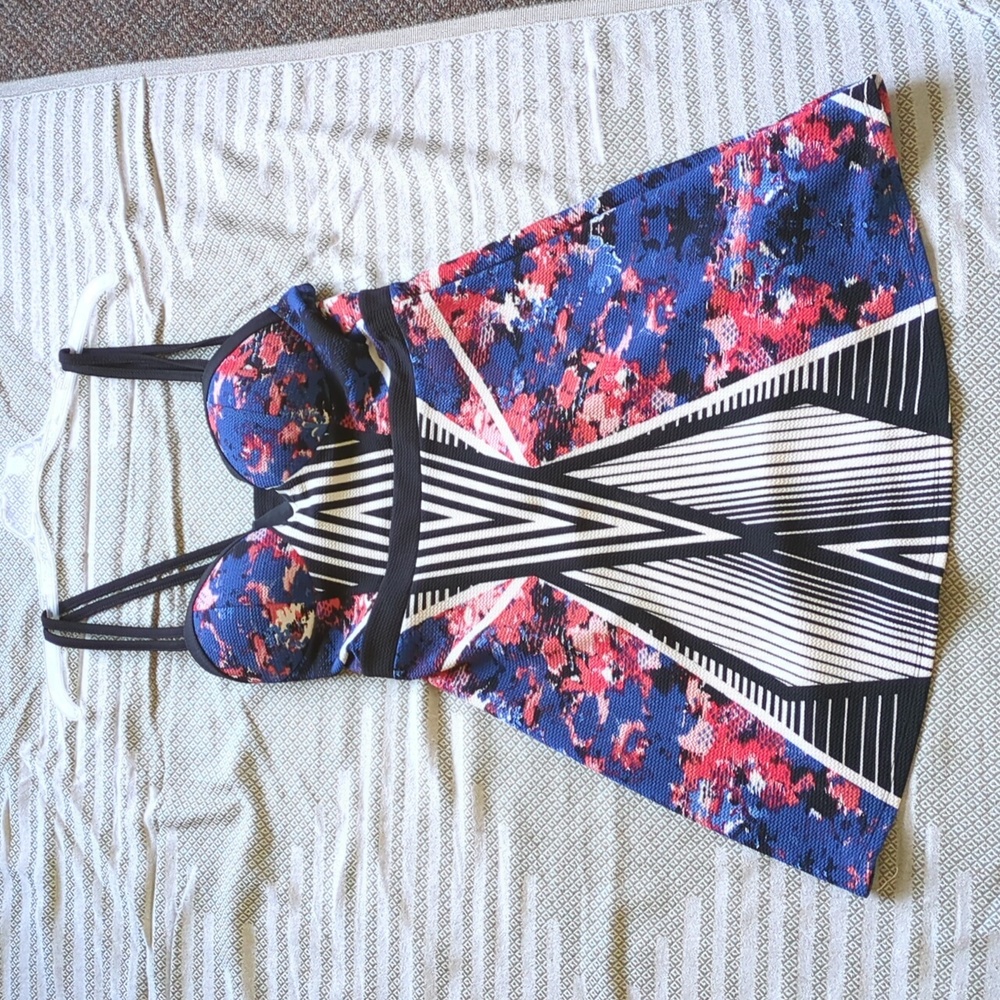 Tri colores dress. It's a medium